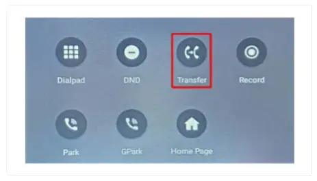 Telesystem T58W Pro Smart Business Phone - Transfer