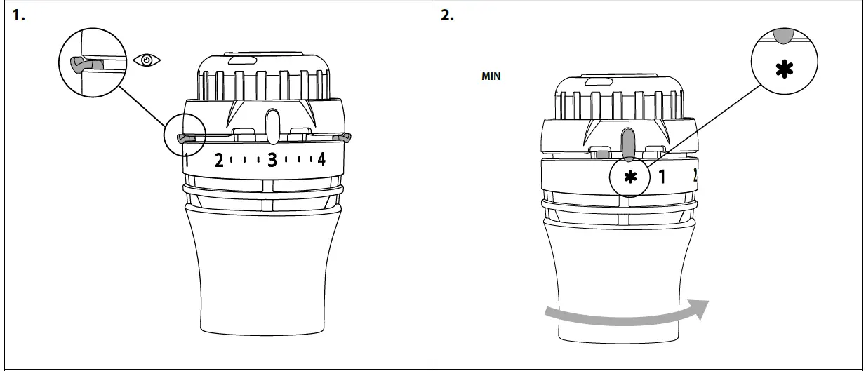Danfoss 015G3398 Redia RA click Thermostatic Sensors 6