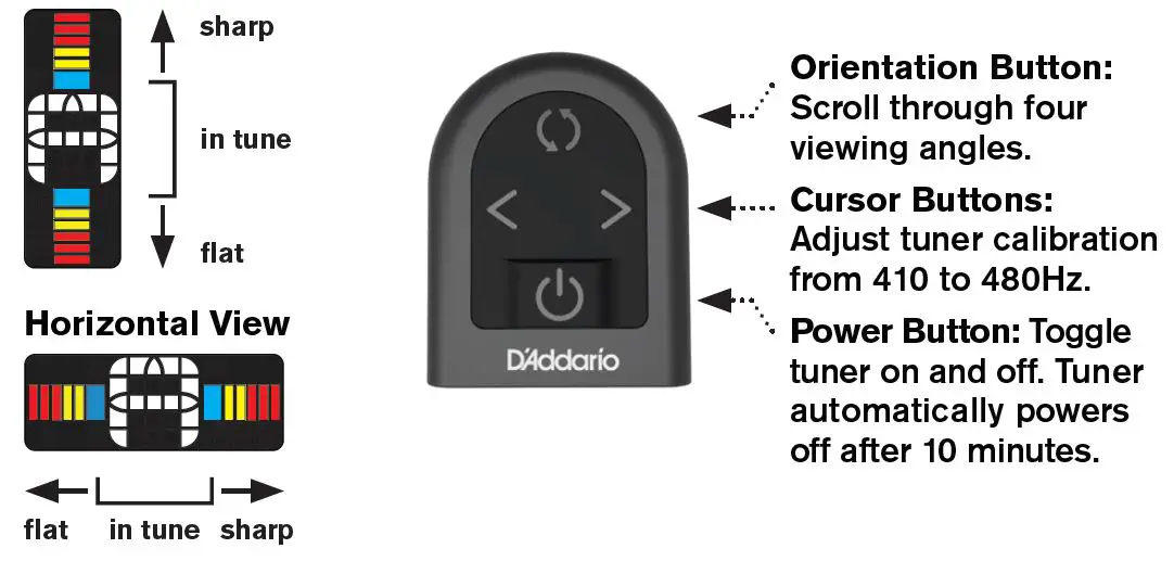 D Addario PW-CT-14 Micro Violin Tuner-fig-1