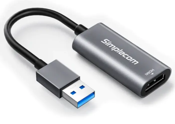 Simplecom-DA306 USB to-HDMI-Video-Adapter-PRODUCT-IMAGE