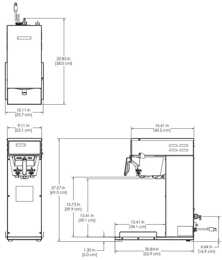 Curtis TBS G3 Digital Iced Tea Brewing System - fig 22