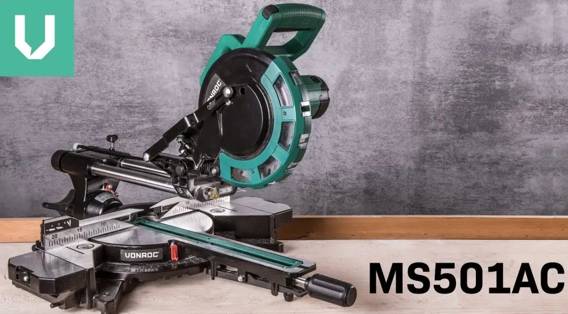 Vonroc Ms501ac Sliding Mitre Saw Instruction Manual