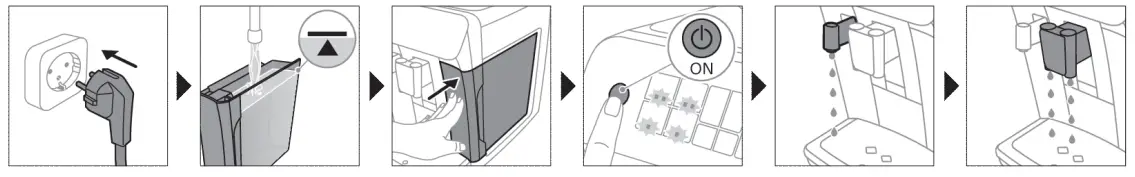 PHILIPS 800 Series Fully Automatic Espresso Machine - machine
