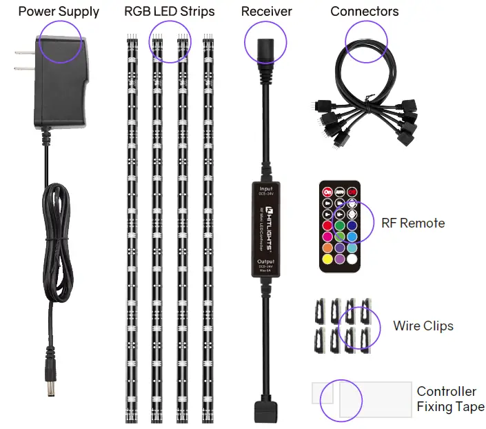 HitLights-L1012V-MC1-0465-ECLBK-K-LED-Strip-Lights-fig-1