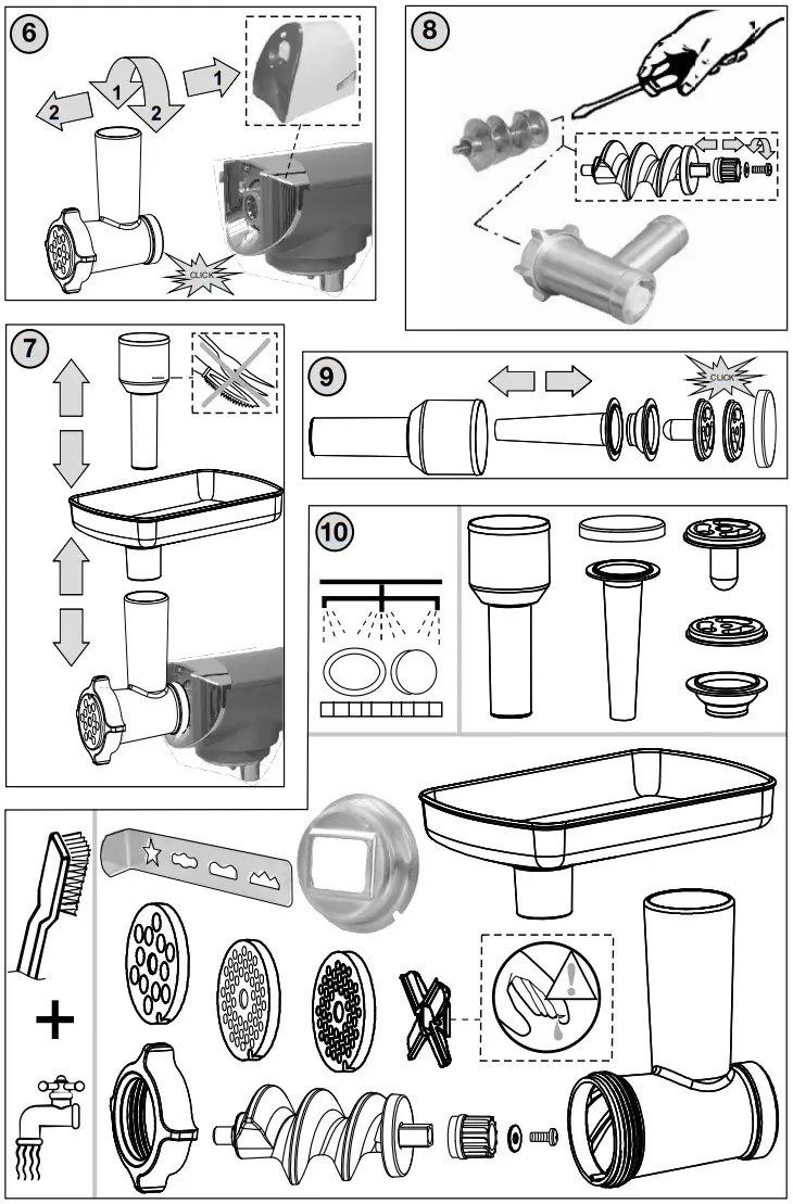 eta 002891000 Meat Grinder - Figure 2