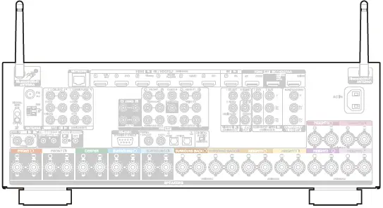Denon AVR-X6700H Integrated Network AV 09