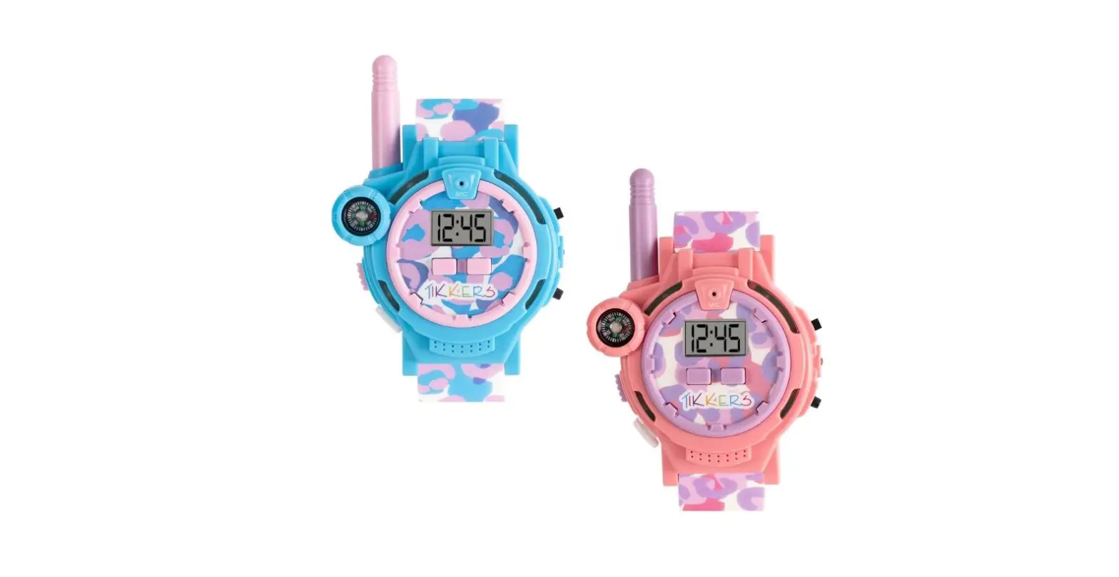 Tikkers Lr41 Walkie Talkie Watch Set User Guide