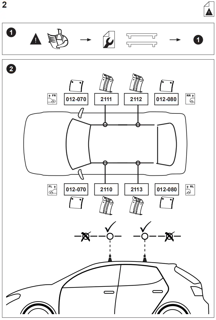 FIRRAK R120101145 Ancora Kit - Parts 1