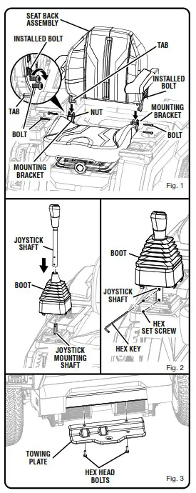 RYOBI Tools RYRM8003 Electric Zero Turn Mower - cause