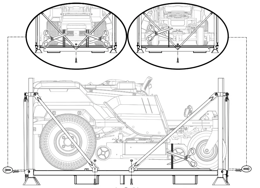 RYOBI Tools RYRM8003 Electric Zero Turn Mower - proceeding