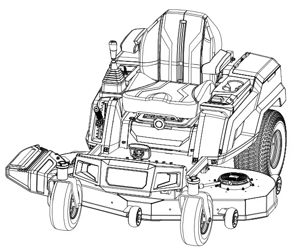 RYOBI Tools RYRM8003 Electric Zero Turn Mower