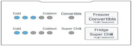 LG GN B512PQGB Refrigerator - Display 1