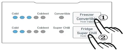 LG GN B512PQGB Refrigerator - Operation 1