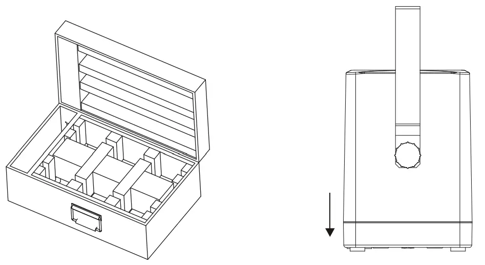 sistemamt SMARTB12IP 20w Battery Powered Ellipsodial Led - BATTERY CHARGING