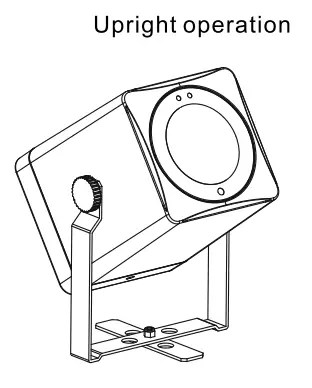 sistemamt SMARTB12IP 20w Battery Powered Ellipsodial Led - Upright operation