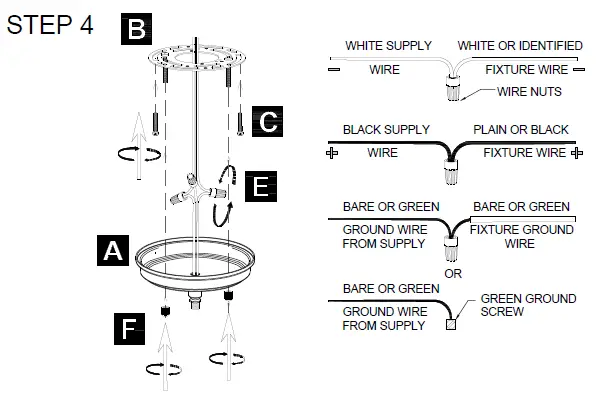 ACROMA-8506AZ-6-Light-Modern-Sputnik-Chandelier-FIG-7