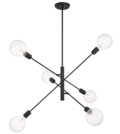 ACROMA-8506AZ-6-Light-Modern-Sputnik-Chandelier-PRODUCT