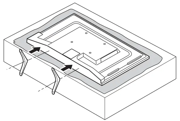 Continental CE TV65UQW1F2US 65 Inch UHD 4K Frameless Smart TV - Screw Holes