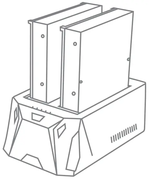 inateck FD2005 USB3.0 Dual SATA HDD Docking Station with Offline Clone Function