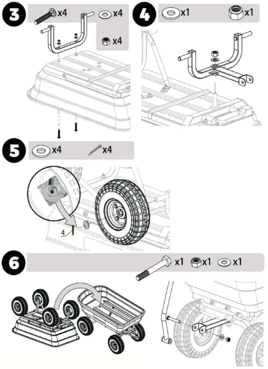VonHaus 75L Garden Dump - fig 2