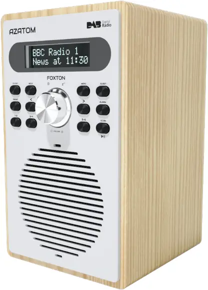 AZATOM Foxton FX200 DAB or DAB Plus Digital FM Radio