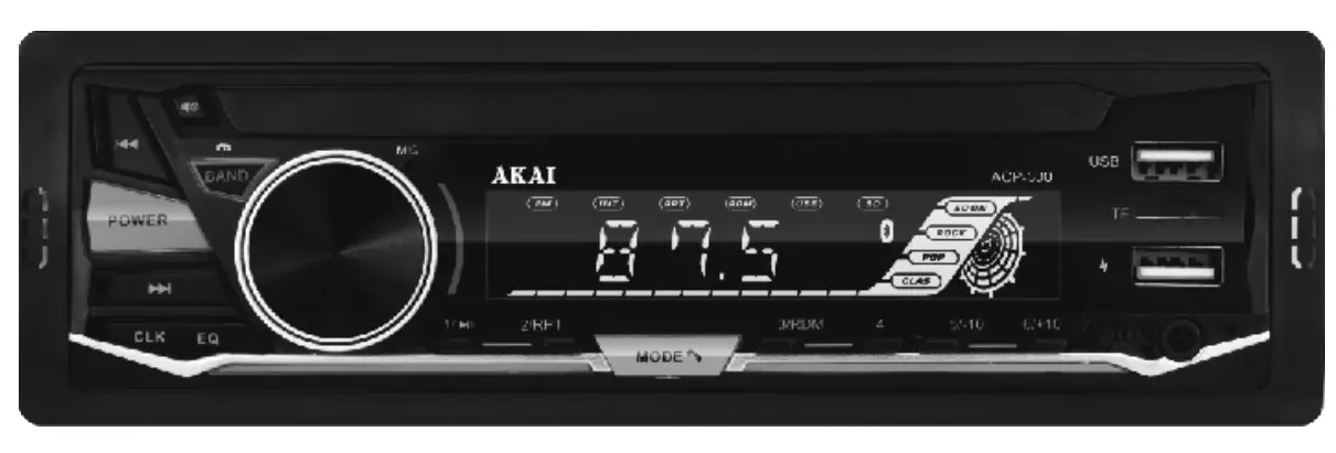 AKAI ACP-300 Car Radio