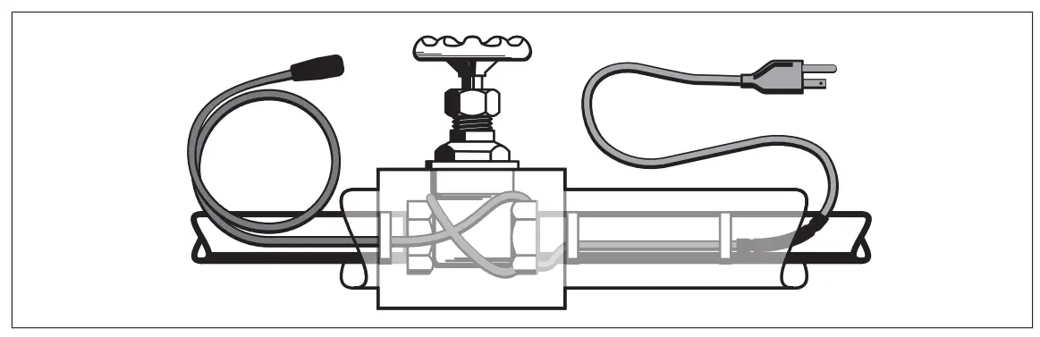 nVent RAYCHEM FrostGuard 120V Preassembled Electric Heating Cables - Pipe Freeze Protection