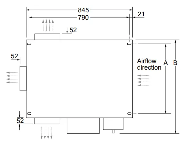 Product dimensions and performance data