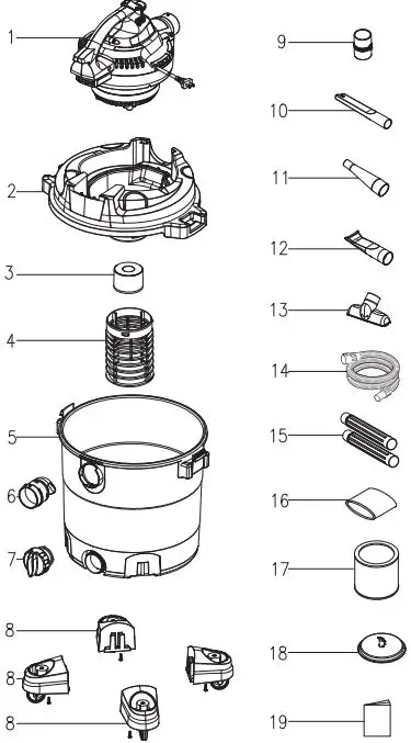 Vacmaster VBVA1010PF Wet-Dry Vacuum-fig13