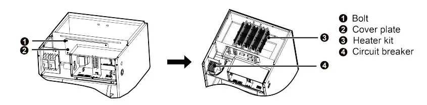 AC PRO AUD24AH2 A1-D U Air Conditioners Air Handlers - panel