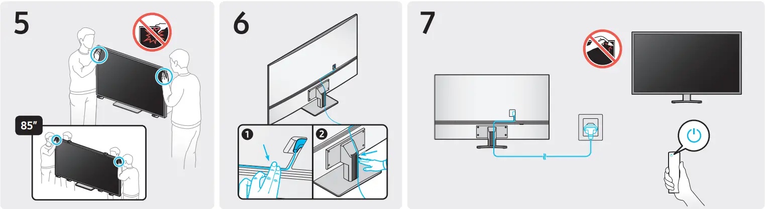 SAMSUNG QE85Q70BATXXH 85 Inch QLED 4K Smart TV - Figure 2