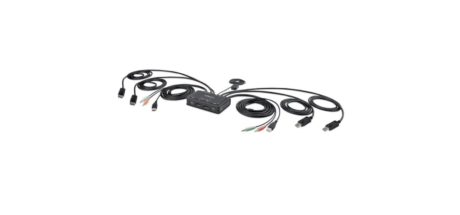 Startech Com C2-dd46-ua2-cbl-kvm 2-port Dual Monitor Cable Kvm Switch User Guide