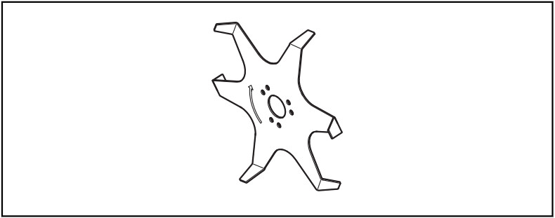 Husqvarna CA230 String Trimmer Cultivator Attachment - Safety 12