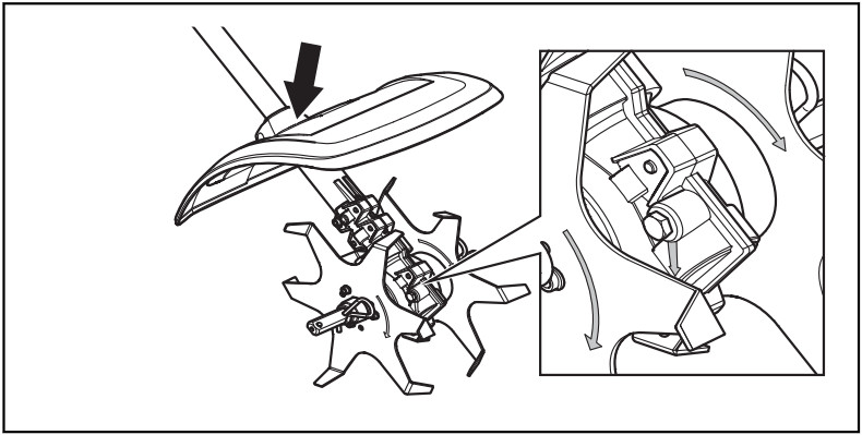 Husqvarna CA230 String Trimmer Cultivator Attachment - Safety 13