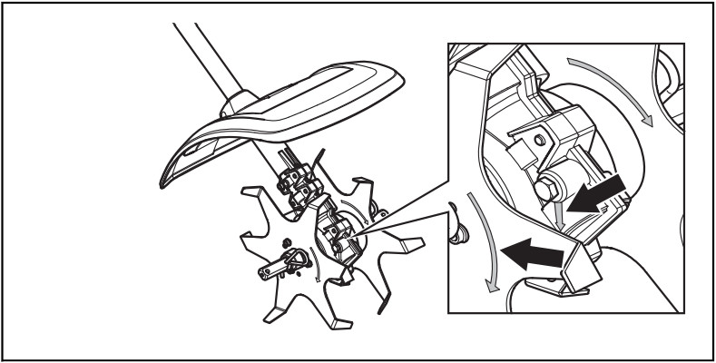 Husqvarna CA230 String Trimmer Cultivator Attachment - Safety 14