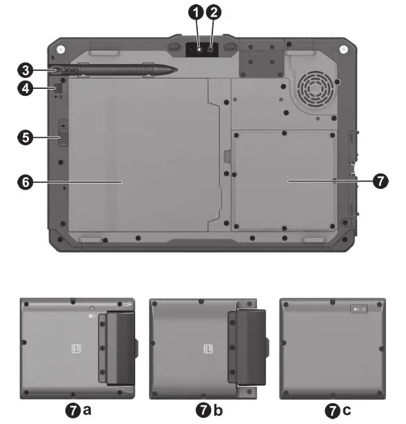 Getac UX10 Series Usb Bluetooth Wi Fi - fig 17
