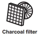 AEG DBK8990HG Stainless Steel Wall Mounted Rangehood - Charcoal