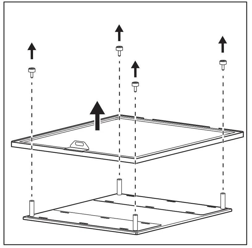 AEG DBK8990HG Stainless Steel Wall Mounted Rangehood - filters