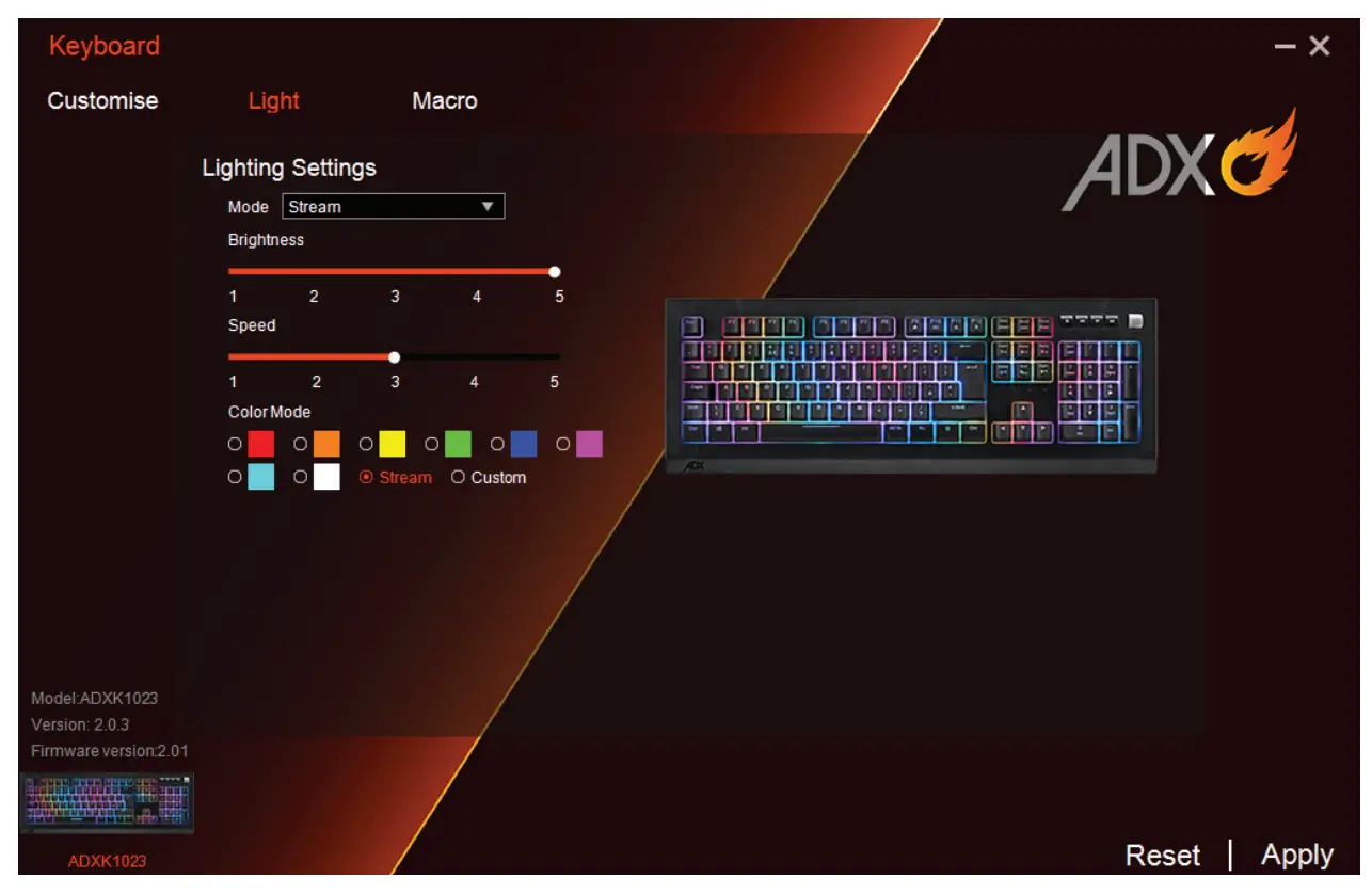 User Interface - Light