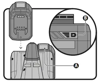TRUPER INDUSTRIAL 102339 Cordless Blower - charged1
