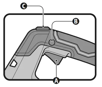 TRUPER INDUSTRIAL 102339 Cordless Blower - switch3