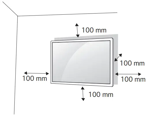 LG 22SM3G Digital Signage Monitor - Installing on a Wall