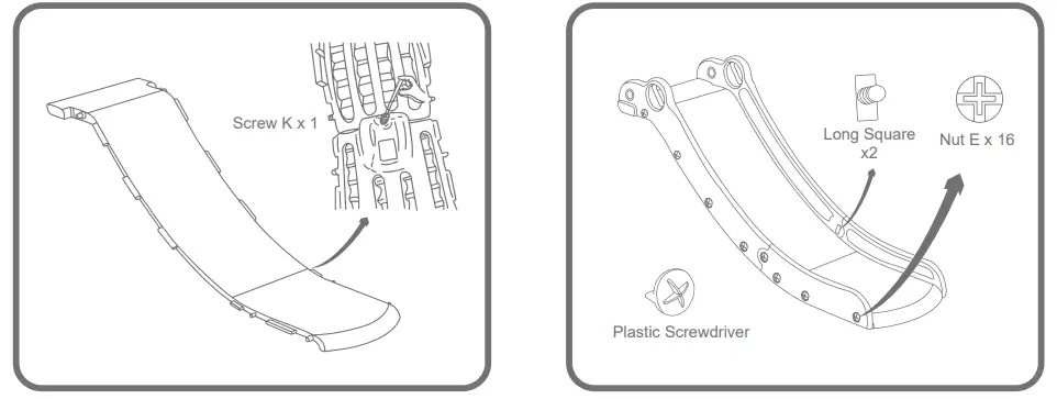 THE HOME DEPOT LMM292572E White Bus Freestanding Playset Structure Climber - PART1