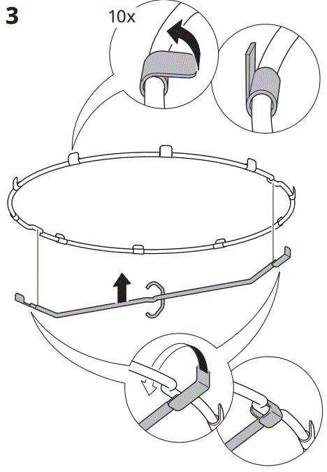 IKEA AA-2338809-2-2 PEKTOLIT Pendant Lamp Shade-fig5