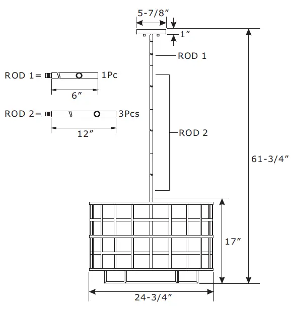CRYSTORAMA-DAN-406-PN-Danielson-Six-Light-Chandelier-fig-3