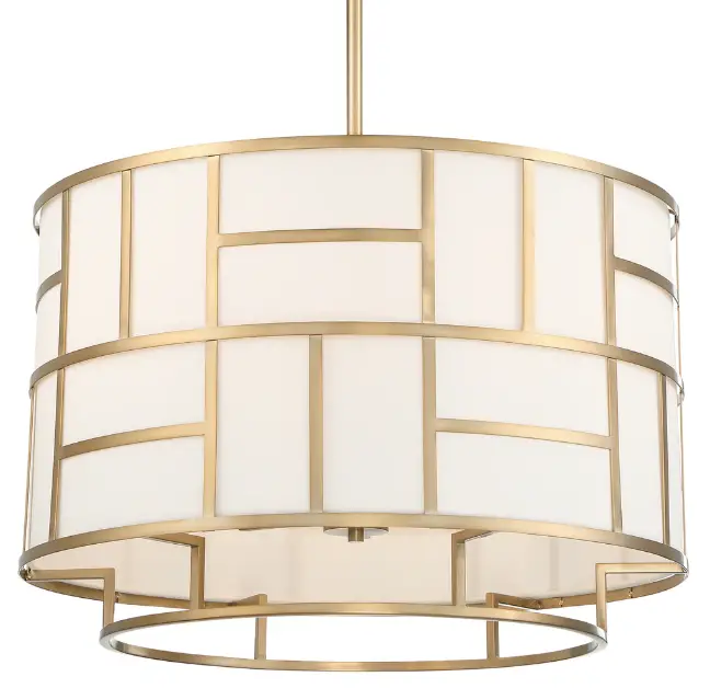 CRYSTORAMA-DAN-406-PN-Danielson-Six-Light-Chandelier-product
