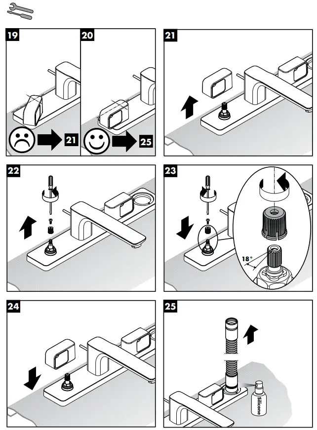 hansgrohe AXOR 11443000 Urquiola Bath Mixers - fig 4
