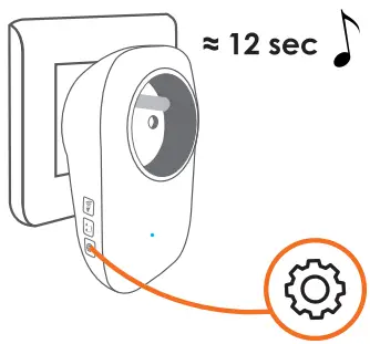 SCS Sentinel ecobell 100 Plug In Wireless Batteryless - Chime