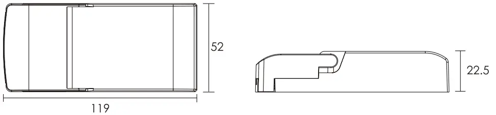HALCYON DRDDACC Dali Dimming LED Driver - fig