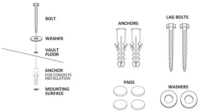 SPORTS AFIELD SA-HD6-MEL Quick Access Biometric Security Vault-fig11